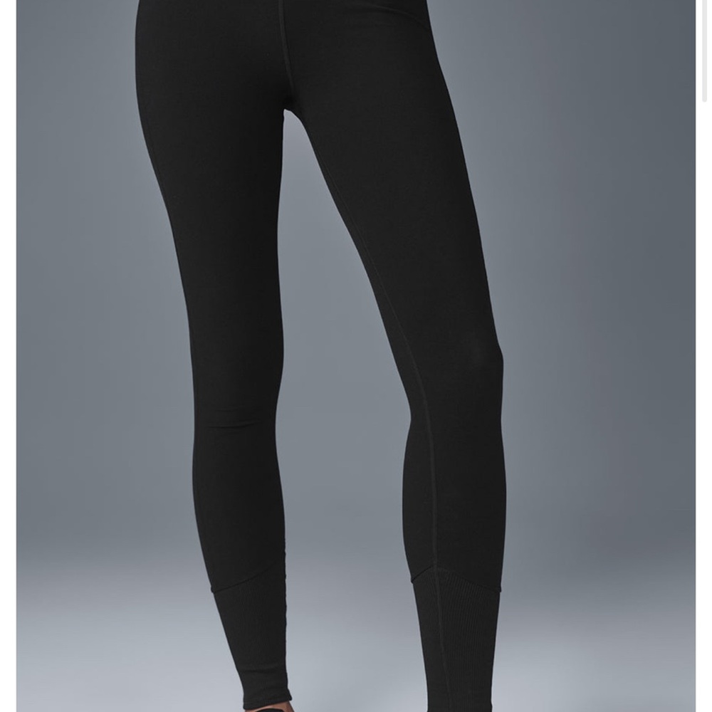 High waist Alosoft lounge legging black NWOT!